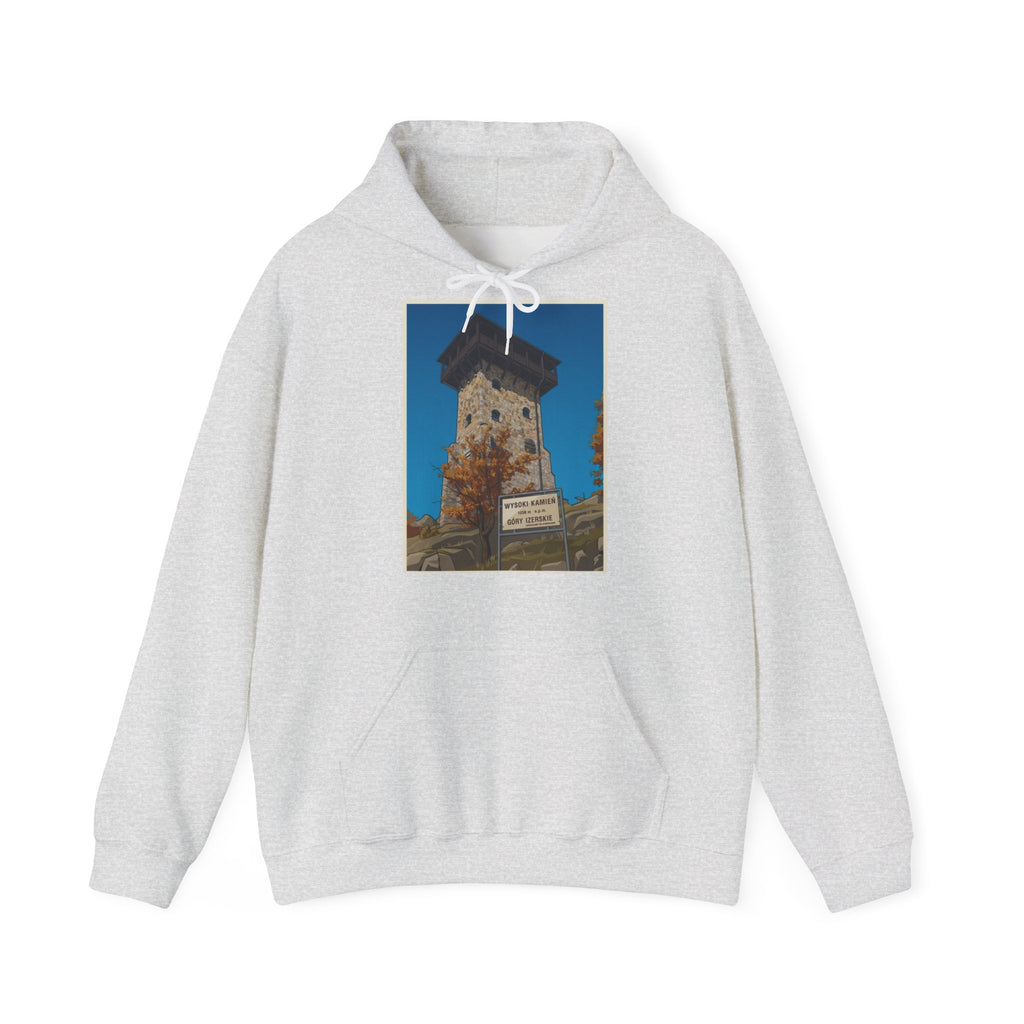 Gruba Bluza z Kapturem Retro - Wysoki Kamień