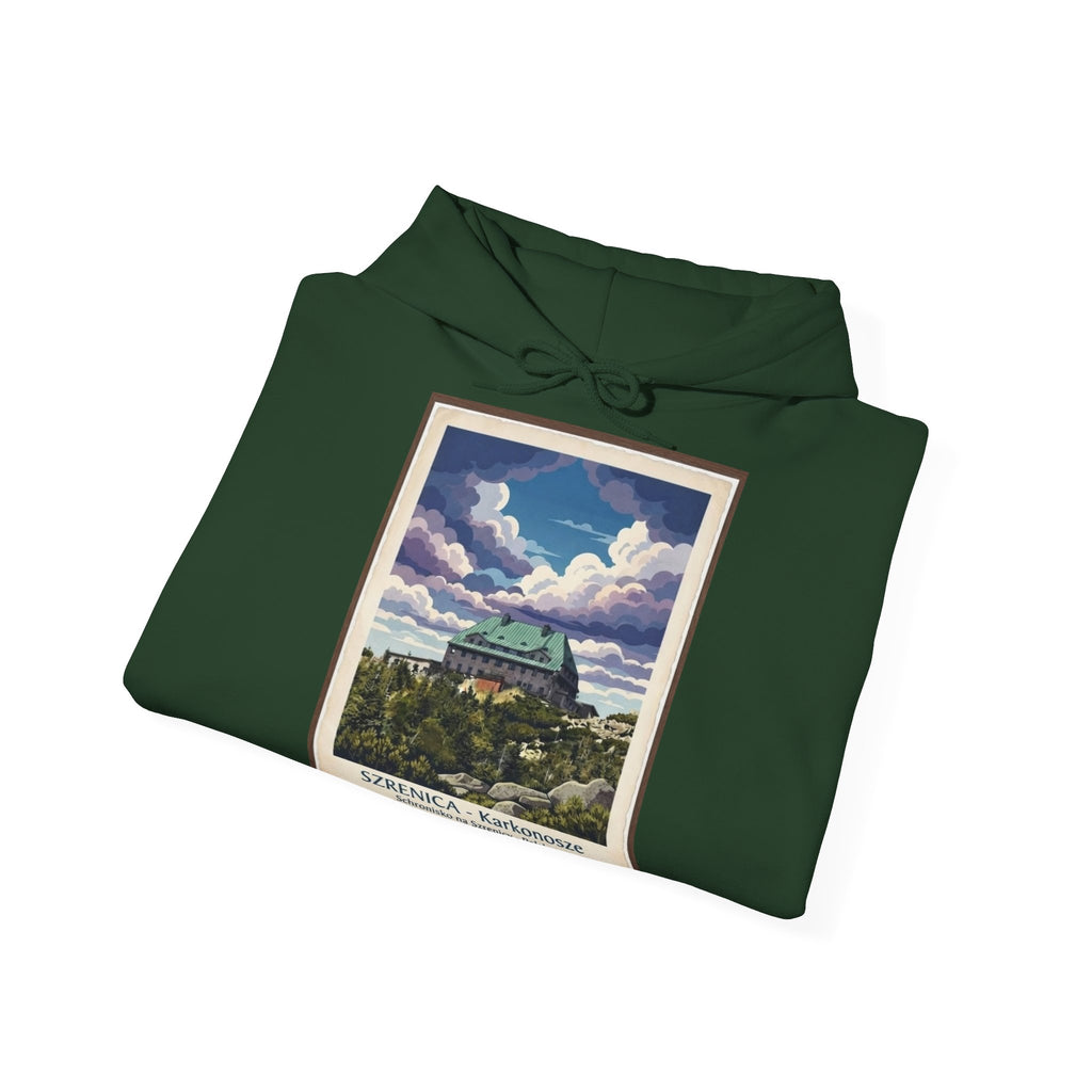 Gruba Bluza z Kapturem Retro - Szrenica