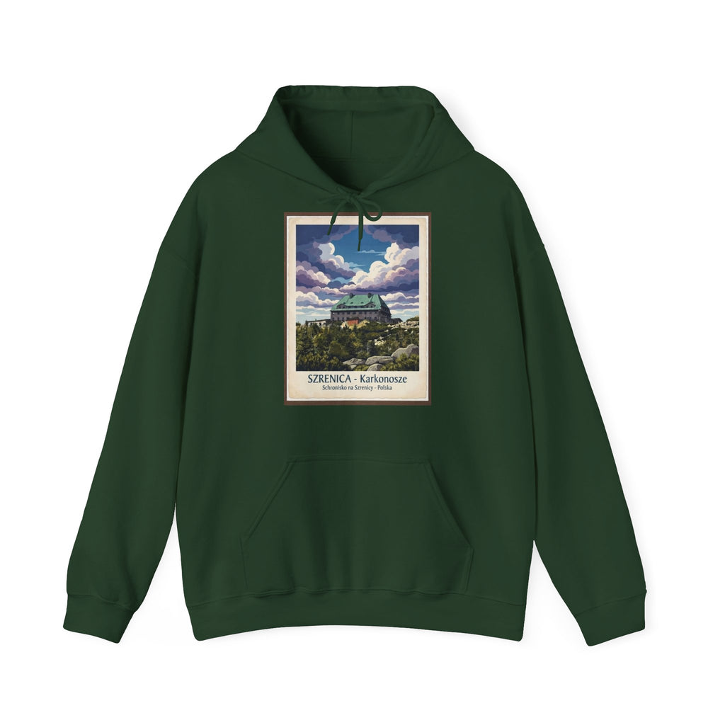 Gruba Bluza z Kapturem Retro - Szrenica