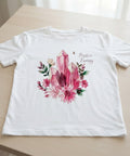 T-shirt „Positive Energy” – Biały