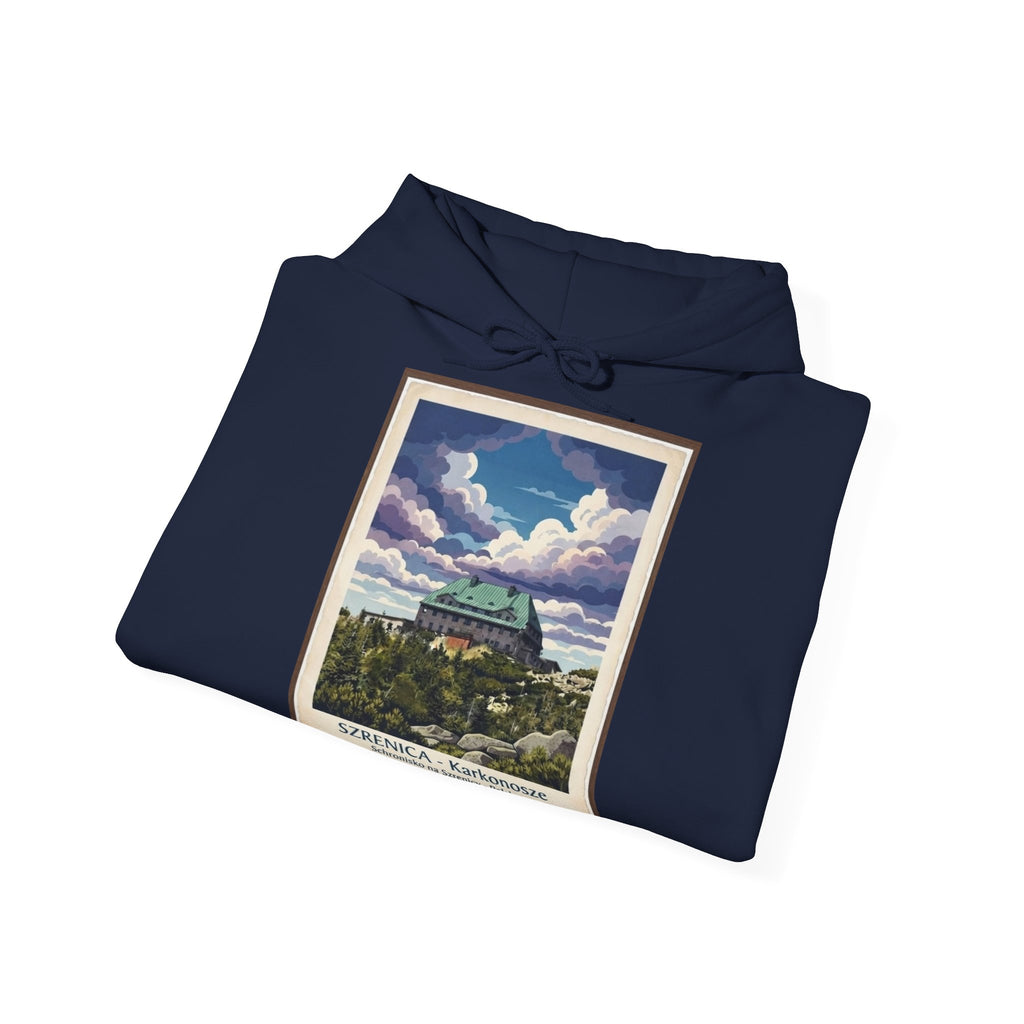 Gruba Bluza z Kapturem Retro - Szrenica