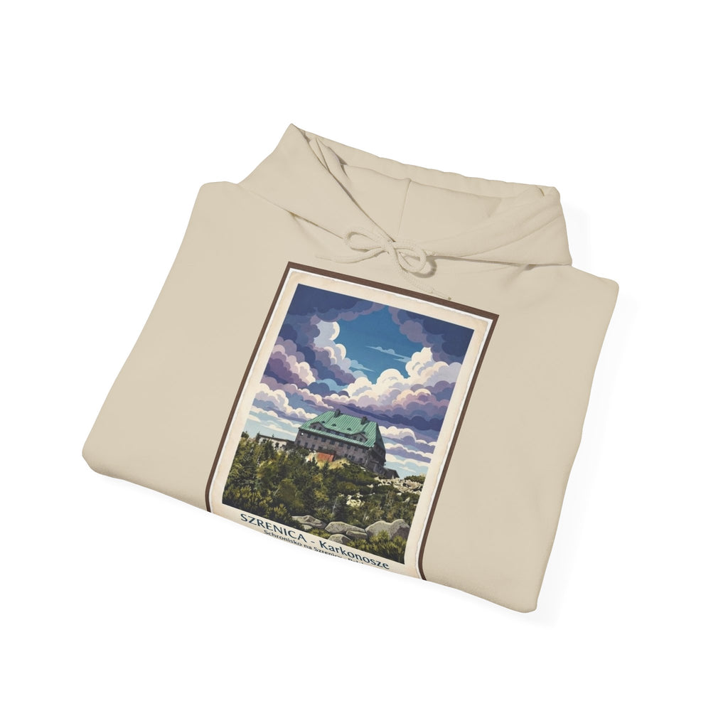 Gruba Bluza z Kapturem Retro - Szrenica