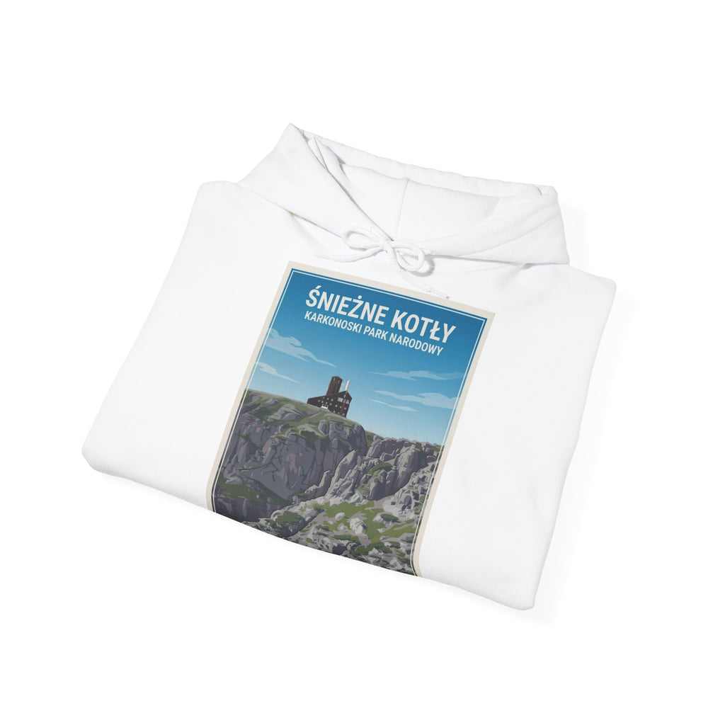 Bluza z Kapturem Retro - Śnieżne Kotły