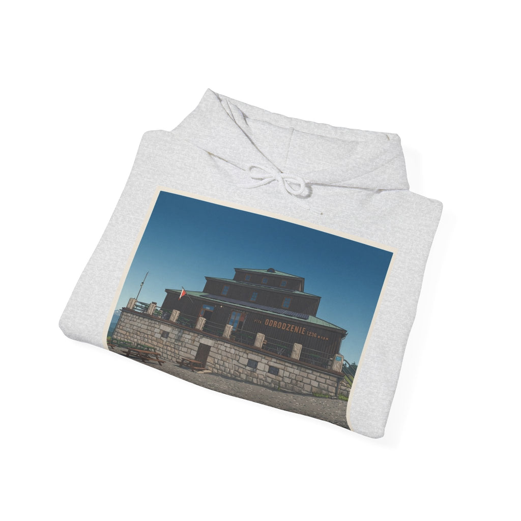 Gruba Bluza z Kapturem Retro - Schronisko Odrodzenie