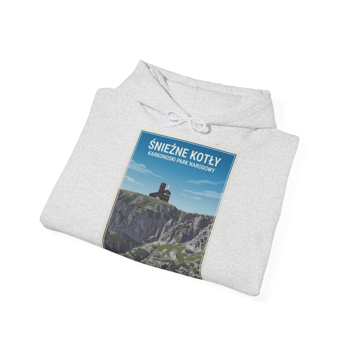 Bluza z Kapturem Retro - Śnieżne Kotły