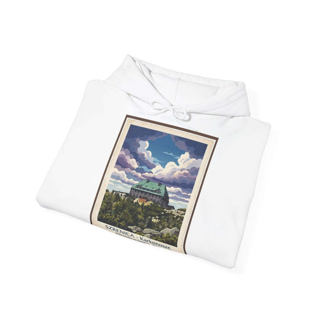 Gruba Bluza z Kapturem Retro - Szrenica