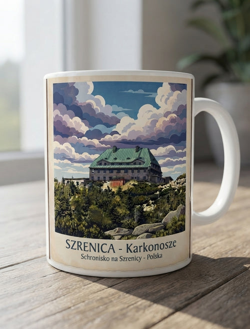 Ceramiczny Kubek Karkonosze – 330 ml (Wybór Wzorów)