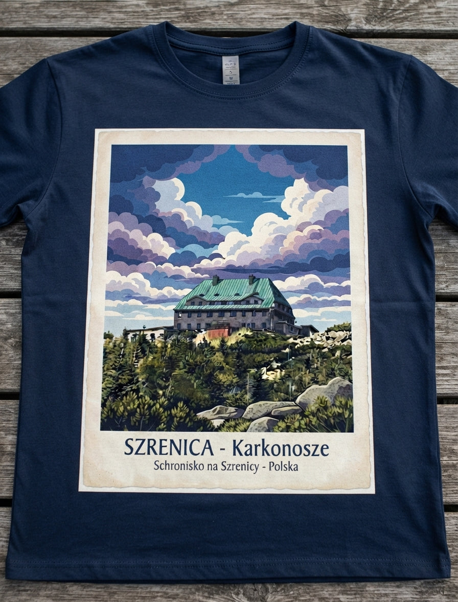 Koszulka Karkonosze Unisex – Premium (Wybór Wzorów)