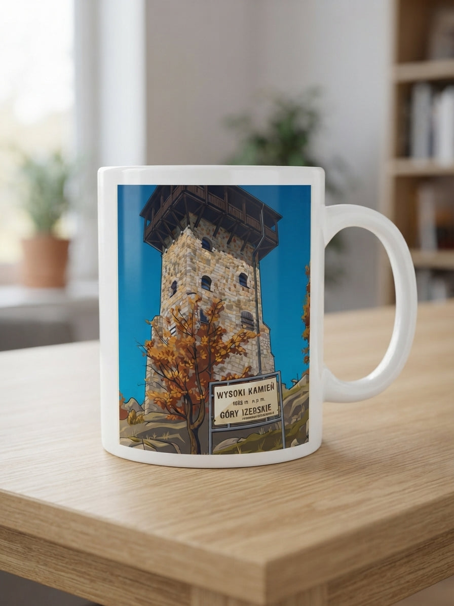 Ceramiczny Kubek Karkonosze – 330 ml (Wybór Wzorów)