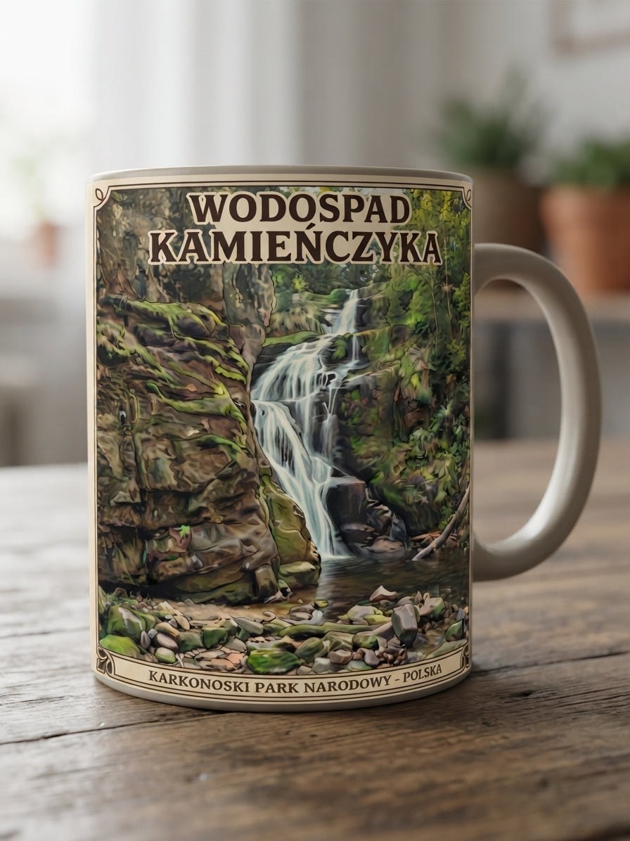 Ceramiczny Kubek Karkonosze – 330 ml (Wybór Wzorów)
